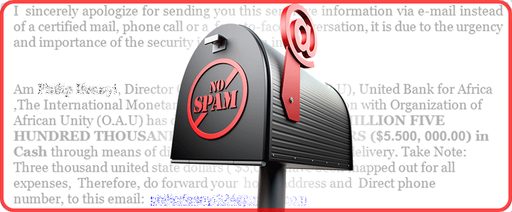 7 simple tricks to avoid Spam and Phishing emails